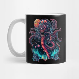 Octopus Snake Dragon Mug